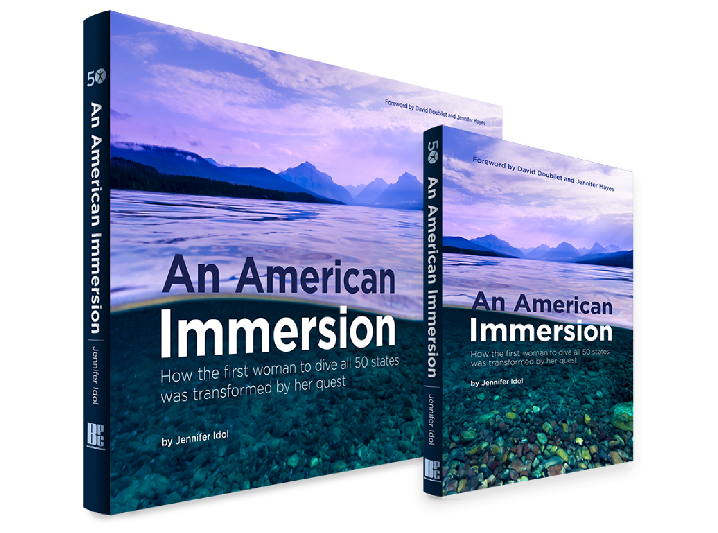 Softcover and Hardcover versions of An American Immersion